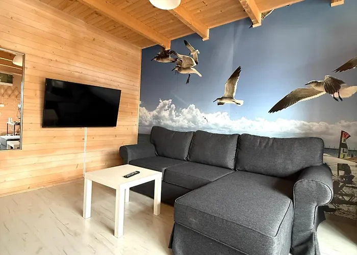 Ferienhaus Pure Baltic Trzesacz- Kapitanskie 400 M *